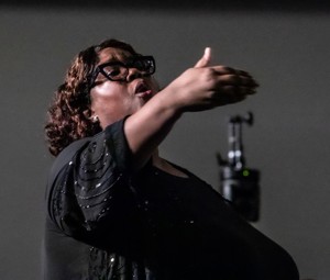 Photo of a choral conductor