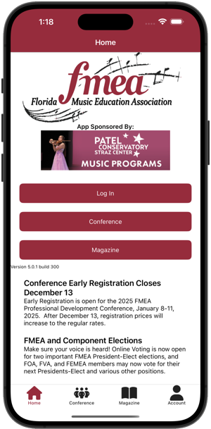 Screenshot of the FMEA Mobile App