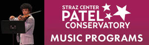 Straz Center Patel Conservatory Logo