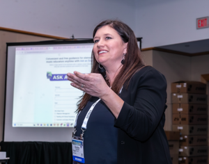 Presenter in a clinic at the 2026 FMEA Conference