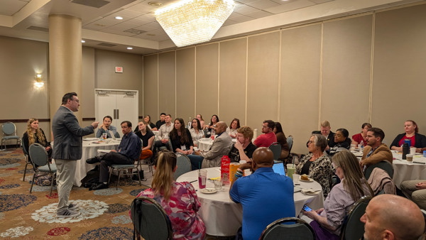 Photo of an Emerging Leaders session from the 2026 Summer Workshop