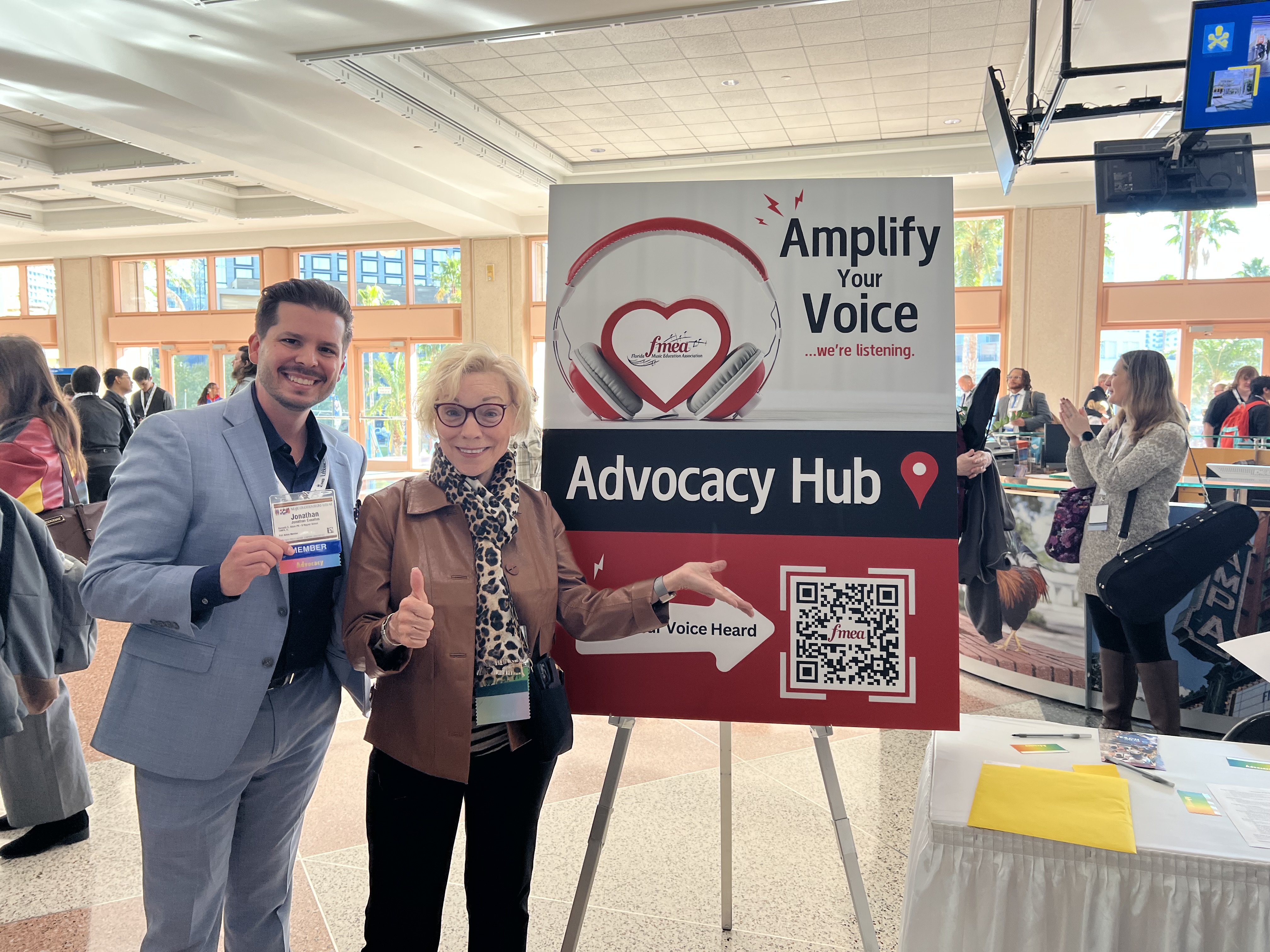 Advocacy Hub at the FMEA Conference